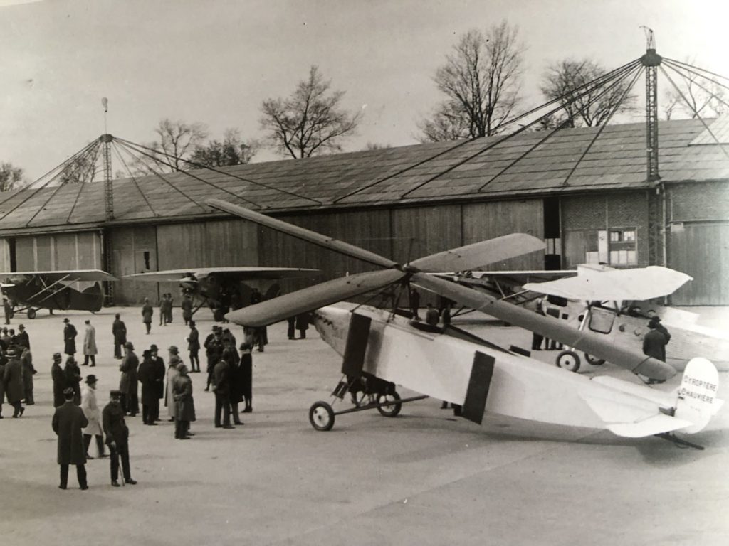 Gyroptère Chauvière expo villacoublay 1929expo